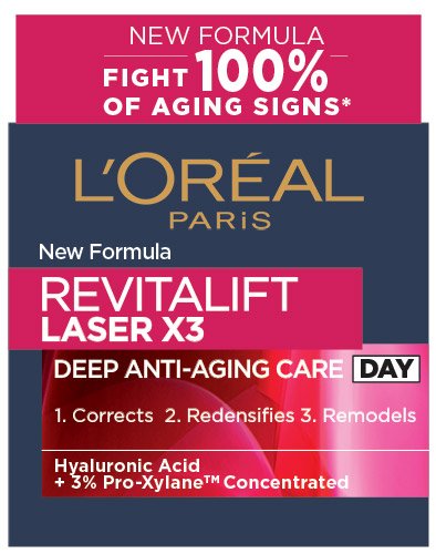 Face Care Day Cream Revitalift Laser X3 Front Packshot